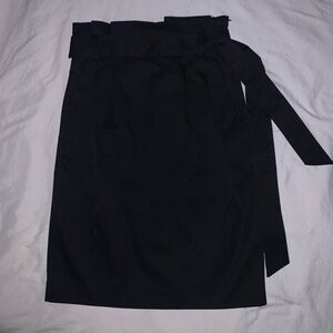 H&M Black Pencil Skirt with Belt